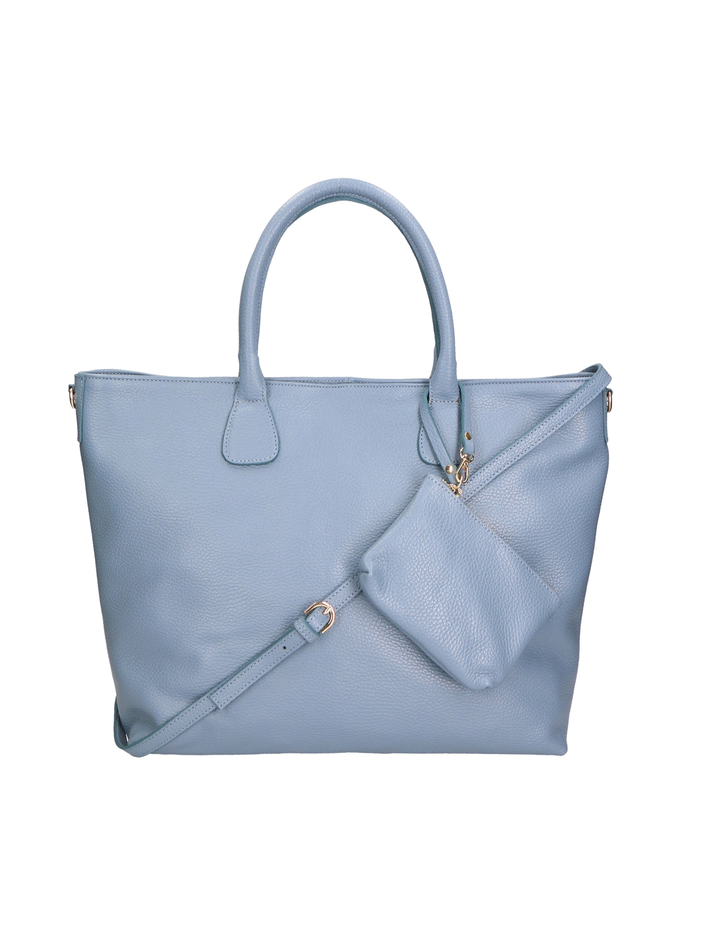 Shopper di Gave Lux in blu: frontale