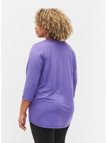 T-shirt fonctionnel Active by Zizzi en violet