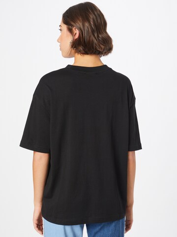 Gina Tricot T-Shirt in Schwarz