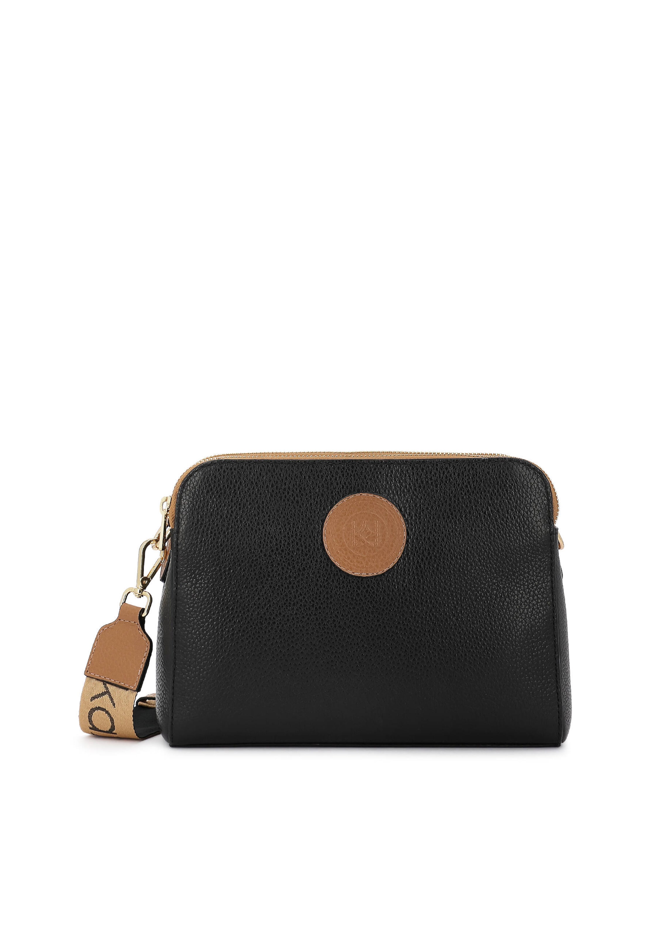 Kazar Crossbody Bag in Black: front