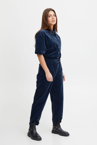 PULZ Jeans Jumpsuit 'Sally' in Blauw
