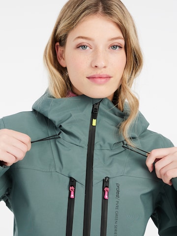 PROTEST Sportjacke 'PRTMOOSE'‌‌‌‌ in Grün