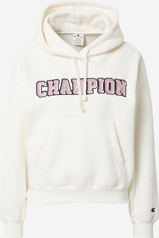 Champion Authentic Athletic Apparel Sweatshirt in Beige: front