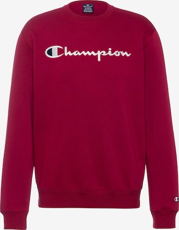 Champion Authentic Athletic Apparel Sweatshirt in Rot: predná strana