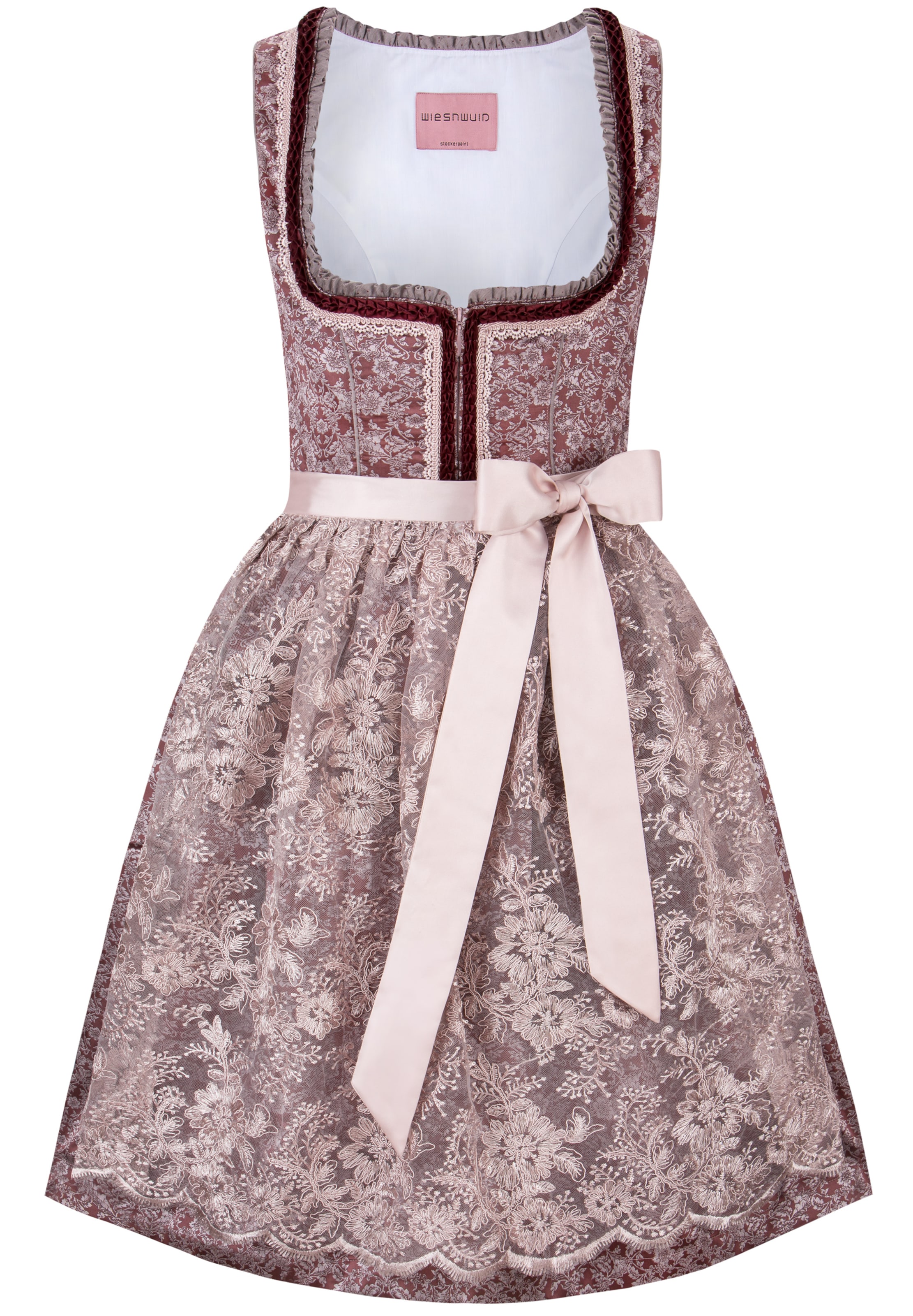STOCKERPOINT Dirndl in Rood: voorkant