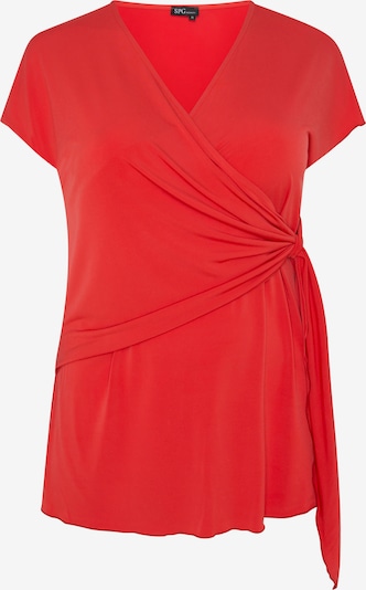 SPGWOMAN Wickelbluse in rot, Produktansicht