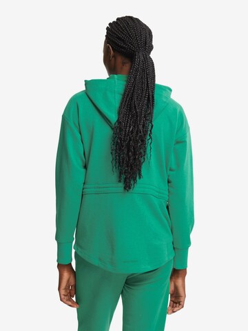 ESPRIT Athletic Zip-Up Hoodie in Green