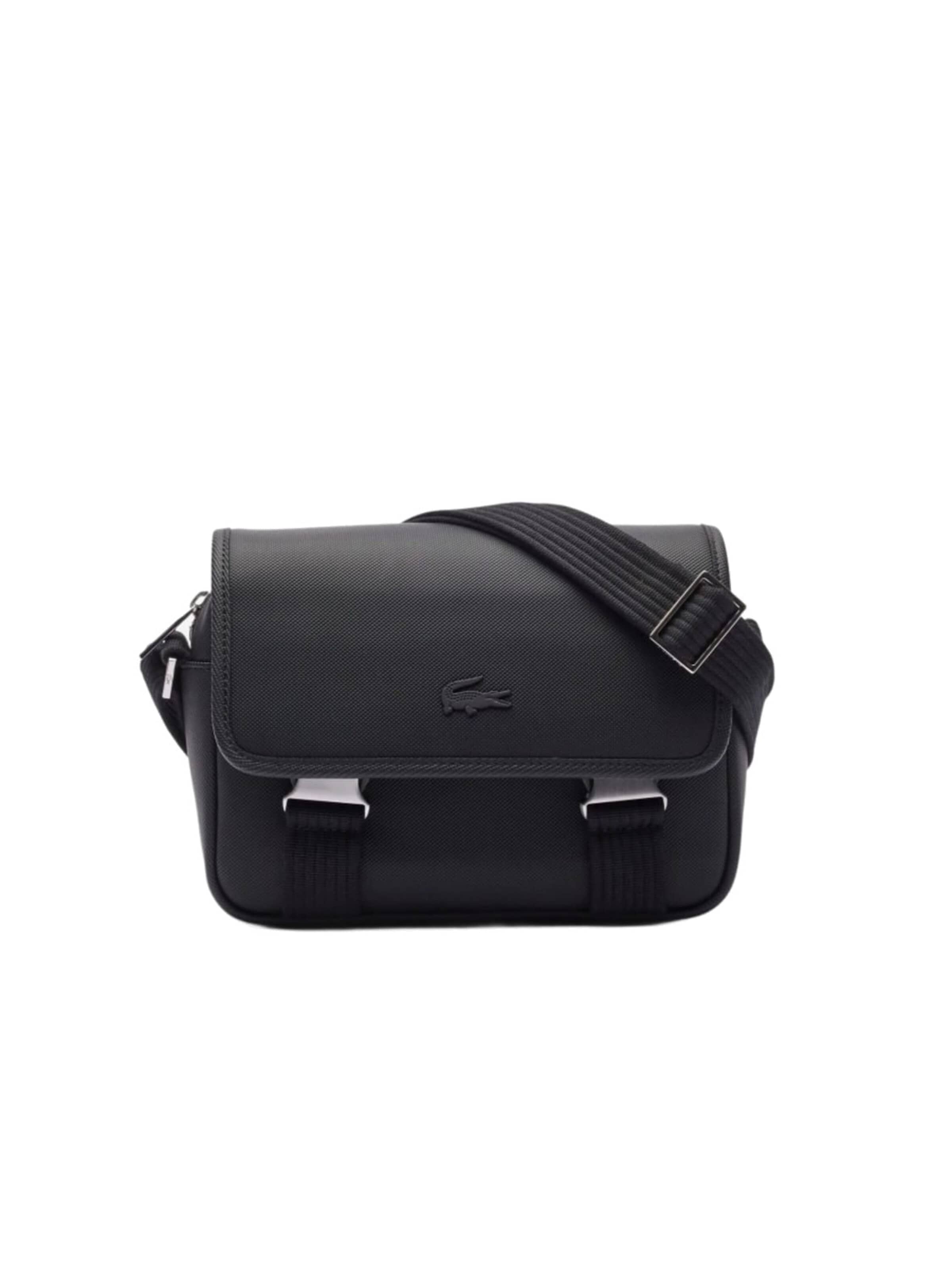 LACOSTE Aktówka 'Lacoste Sacoche Men'S Classic Homme Noir' w kolorze czarny: przód
