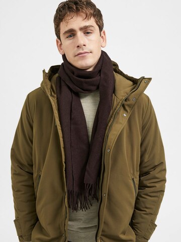 SELECTED HOMME Scarf in Brown