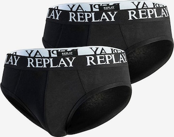 REPLAY Panty in Black: front