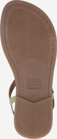 GIOSEPPO Sandals 'SARPY' in Green