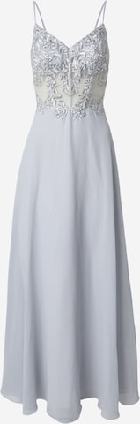 Rochie de seară de la Laona pe gri: față