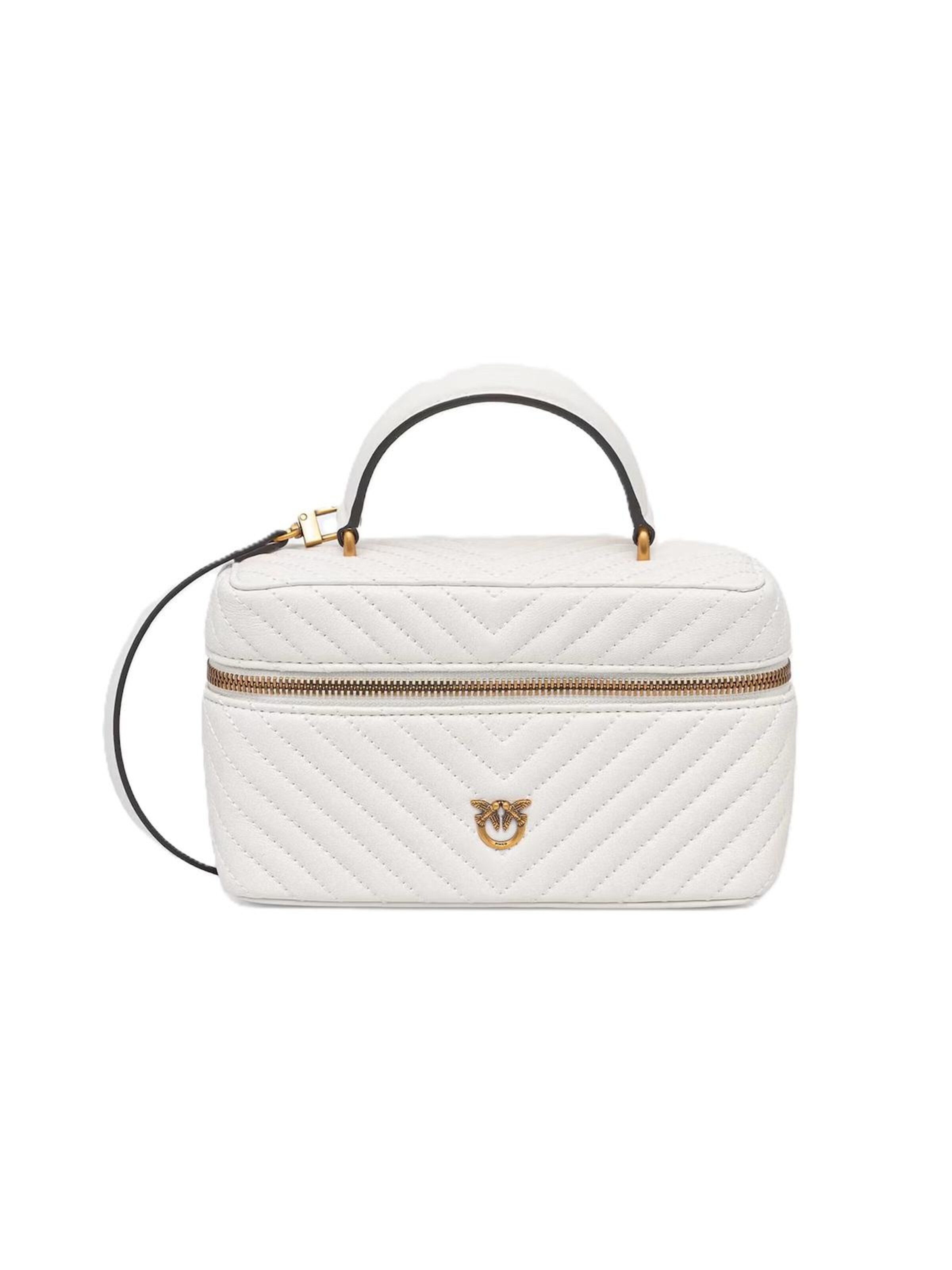 Borsa a mano '106382 A0GK' di PINKO in bianco: frontale