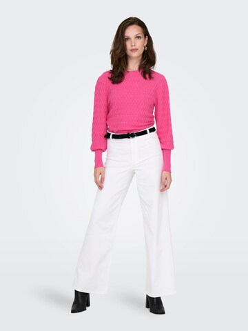 ONLY Pullover 'ONLFaye' i pink