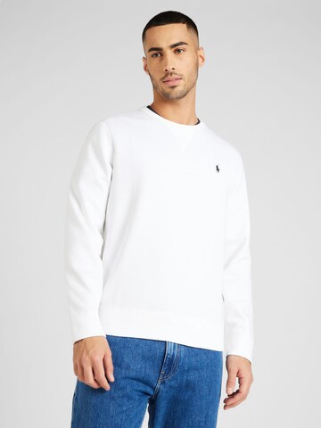 Polo Ralph Lauren Sweatshirt i vit: framsida