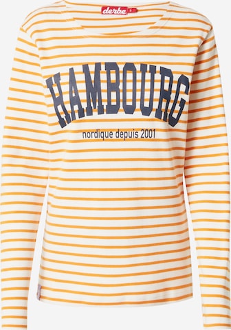 Derbe T-shirt 'Hambourg' i vit: framsida