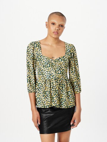 Dorothy Perkins Shirt in Yellow: front