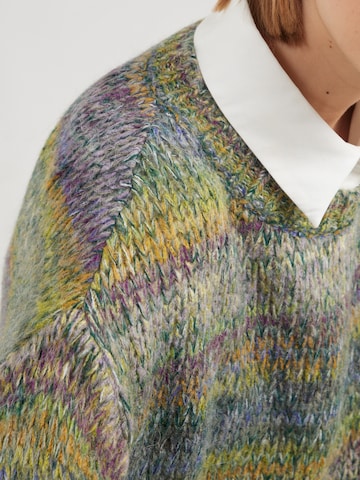 Pull-over Rich & Royal en mélange de couleurs