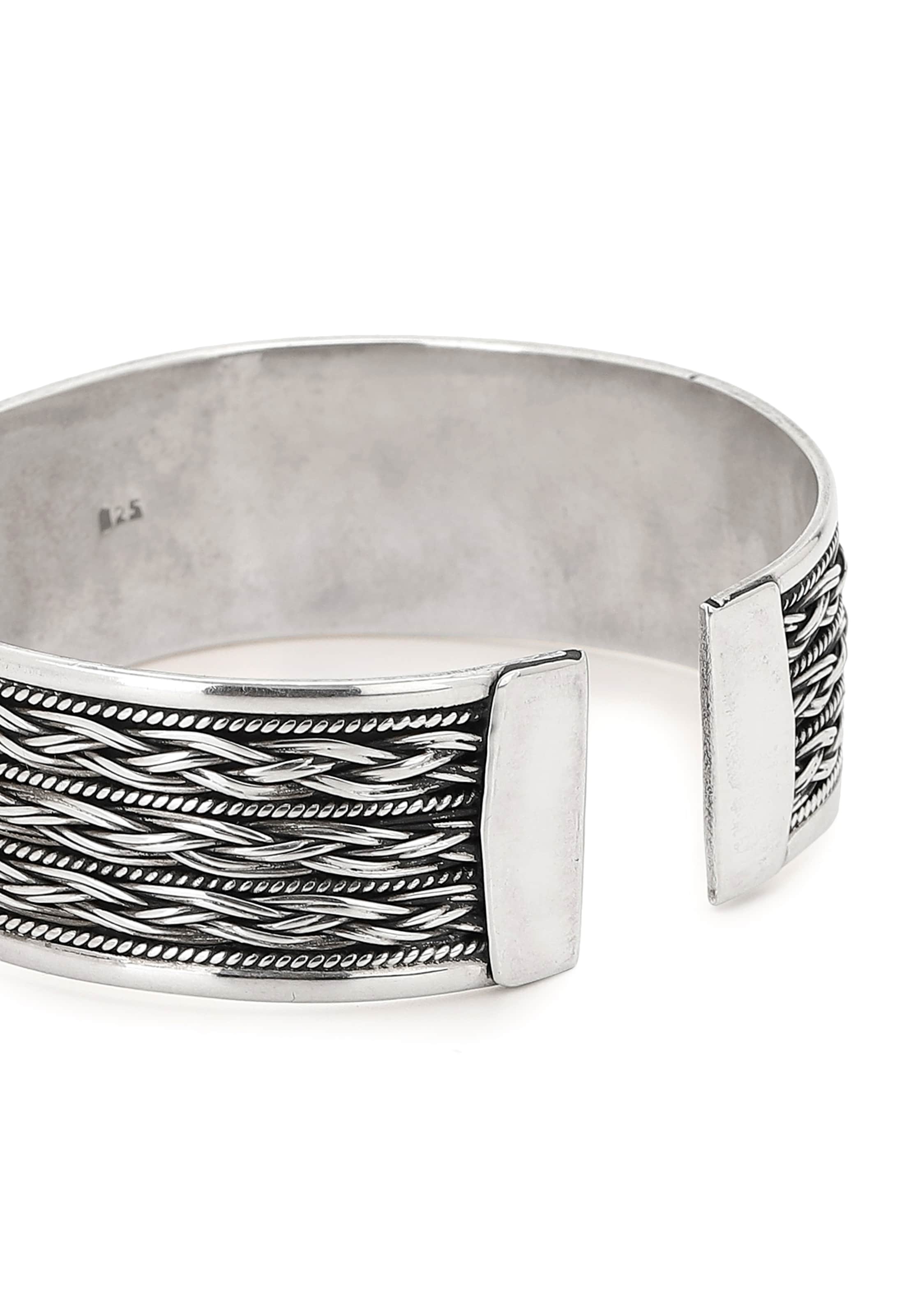 Gaya - Pulsera en plata