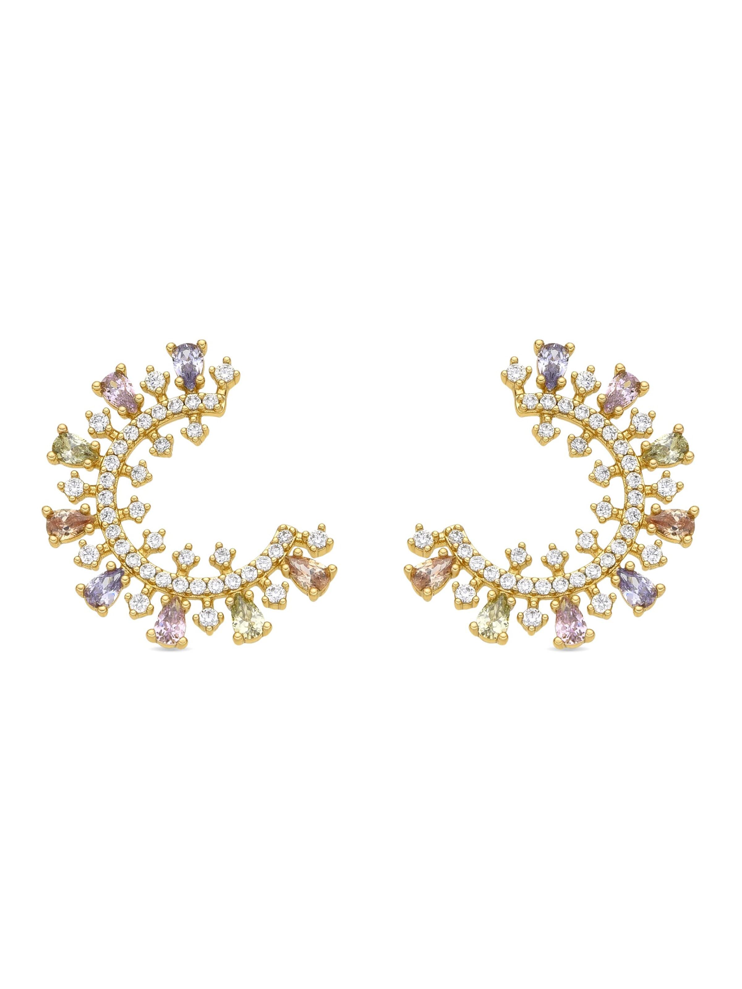 Luxenter Earrings 'Mamoe' in Mixed colors