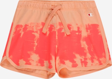 Champion Authentic Athletic Apparel Regular Панталон в оранжево: отпред