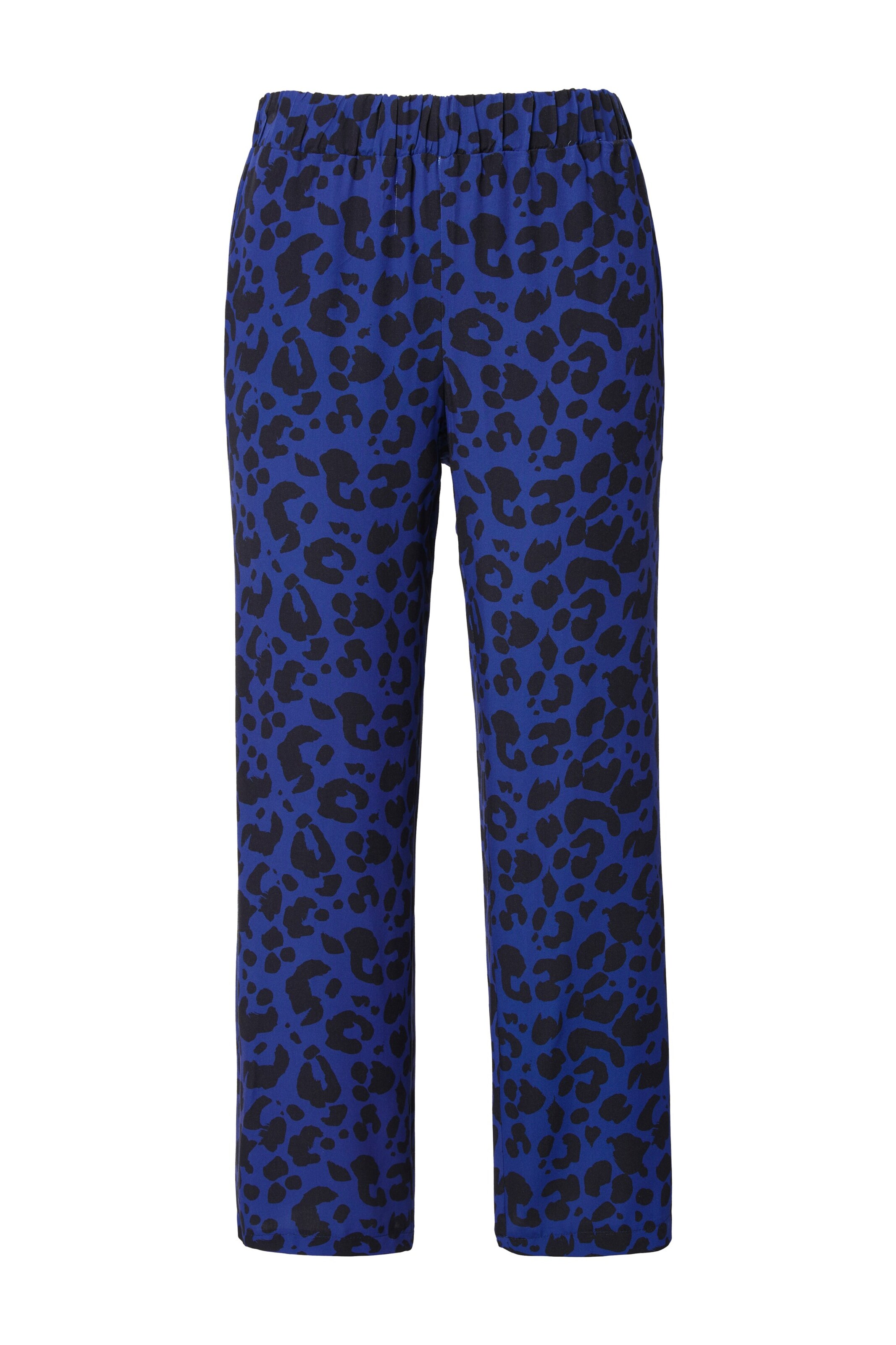 Angel of Style Wide leg Broek in Blauw: voorkant