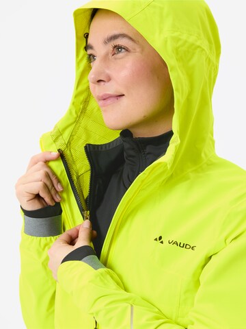 VAUDE Outdoor jacket 'Yaras' in Yellow