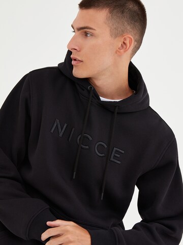 Nicce Sweatshirt 'MERCURY' in Schwarz