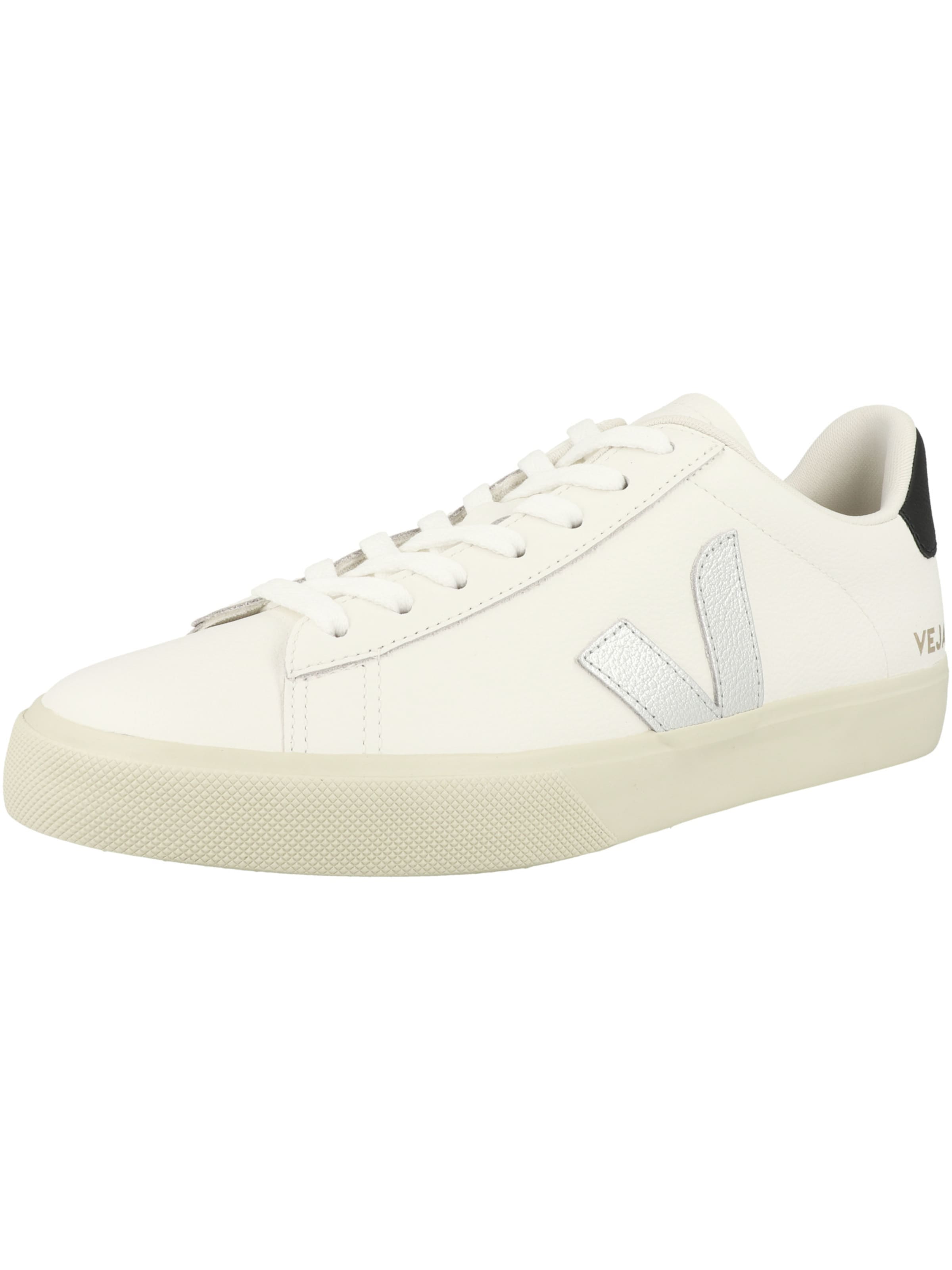 Veja Platform trainers 'Campo' in White: front