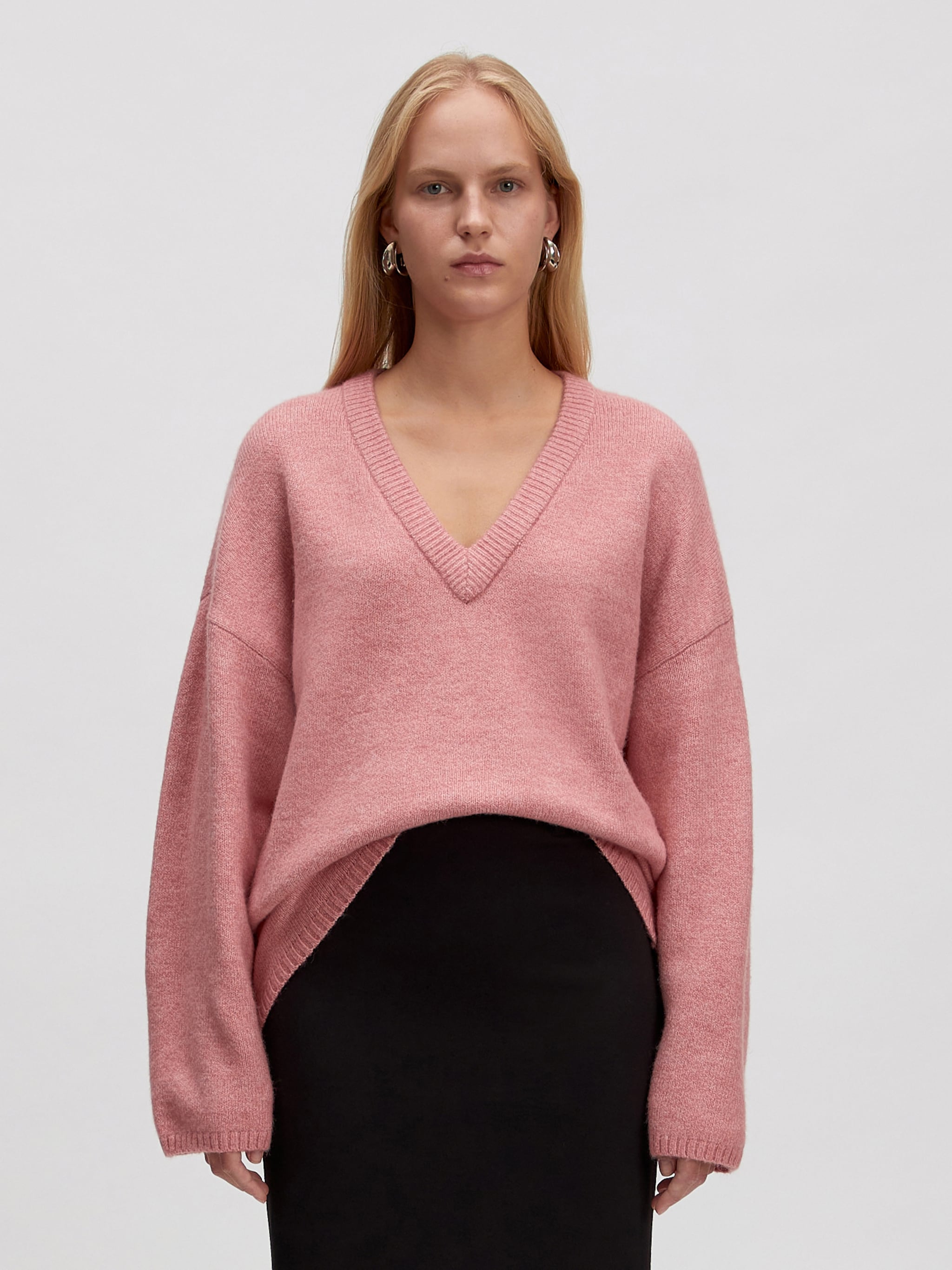EDITED Produits Pull-over 'Urielle Wool' rose