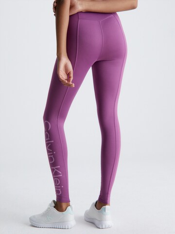 Calvin Klein Sport Slim fit Workout Pants in Purple