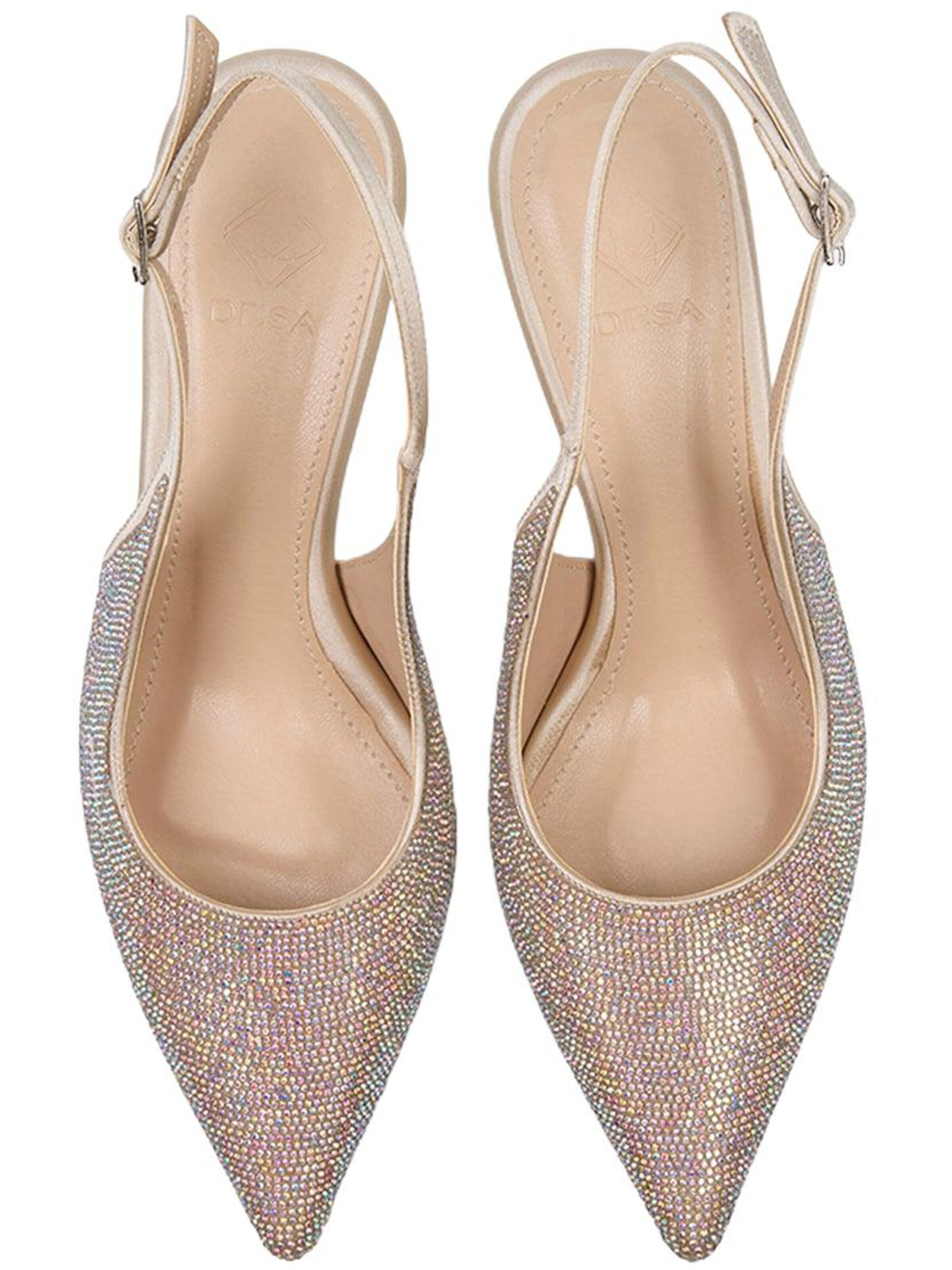 Desa Slingpumps 'Stilett' in Beige
