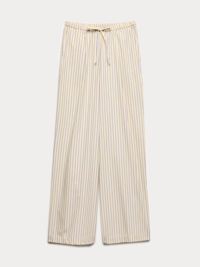 Marks & Spencer Hose in beige / lila, Produktansicht