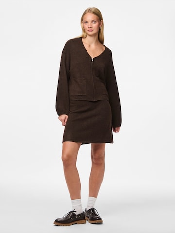 PIECES Skirt 'PCJunna' in Brown
