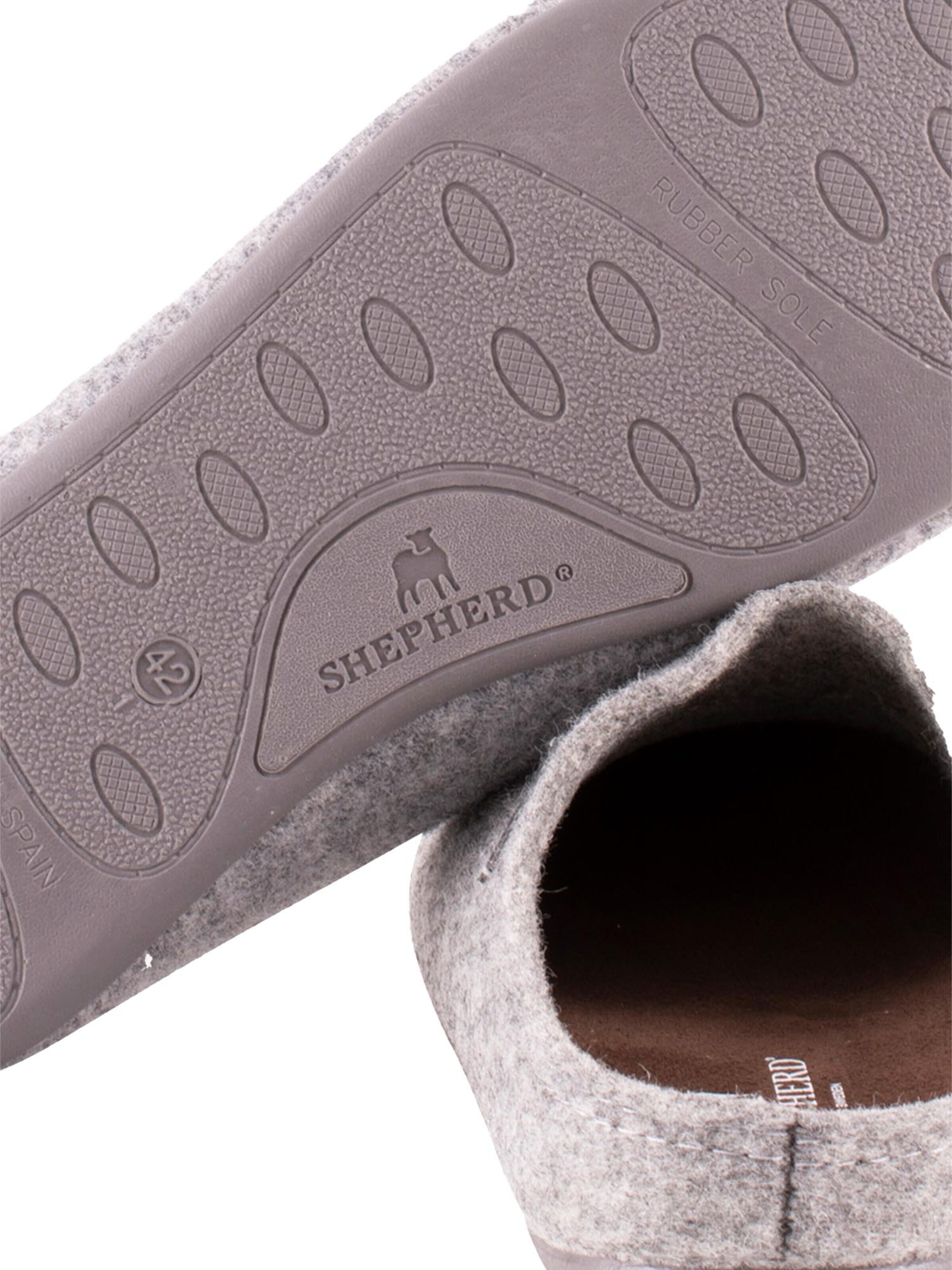 SHEPHERD Slippers in Grey