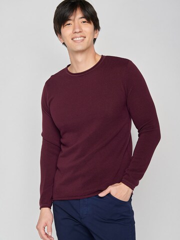 GREENBOMB Trui in Rood: voorkant