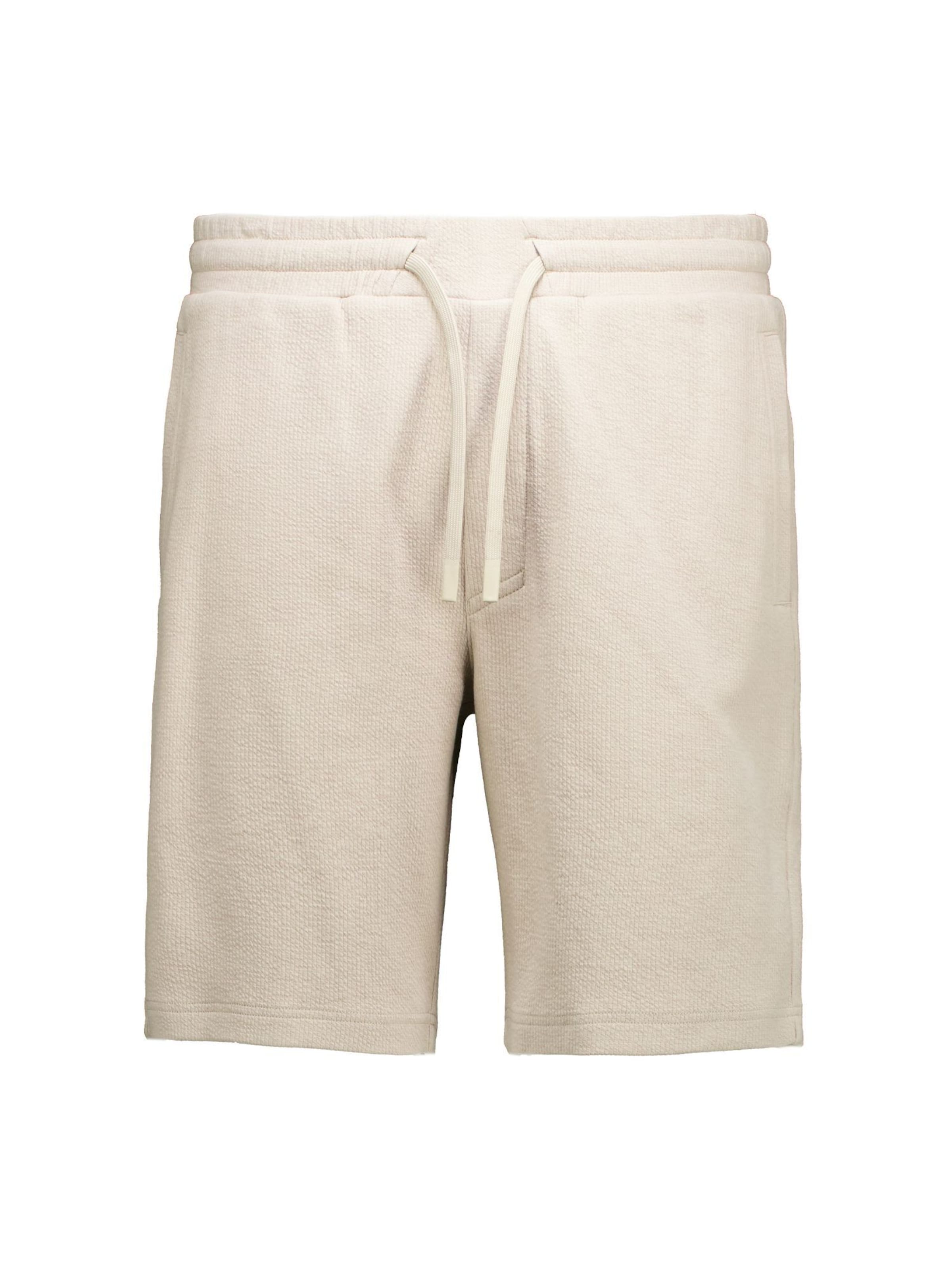 CHASIN' Broek 'Slate.S Structure' in de kleur Lichtbeige, Productweergave