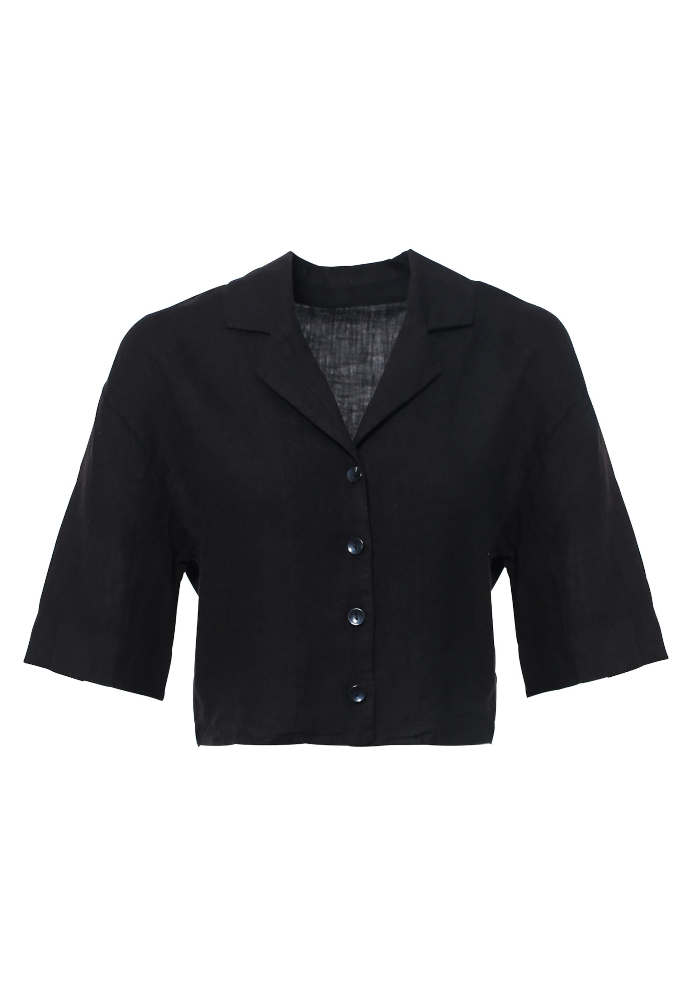 FRESHLIONS Blouse 'Lena' in Black: front