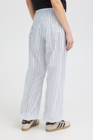 PULZ Jeans - Tapered Calças ' PZJill ' em branco