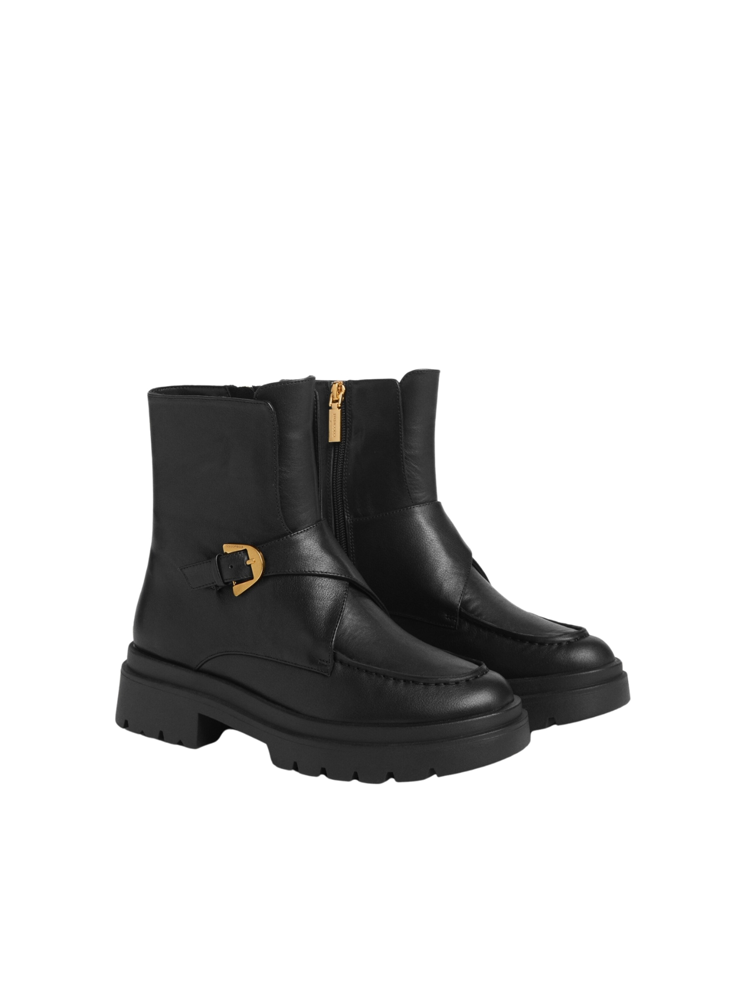 Coccinelle - Botas de tobillo 'ASTRID' en negro: frente