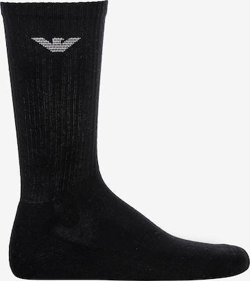 Emporio Armani Athletic Socks in Black