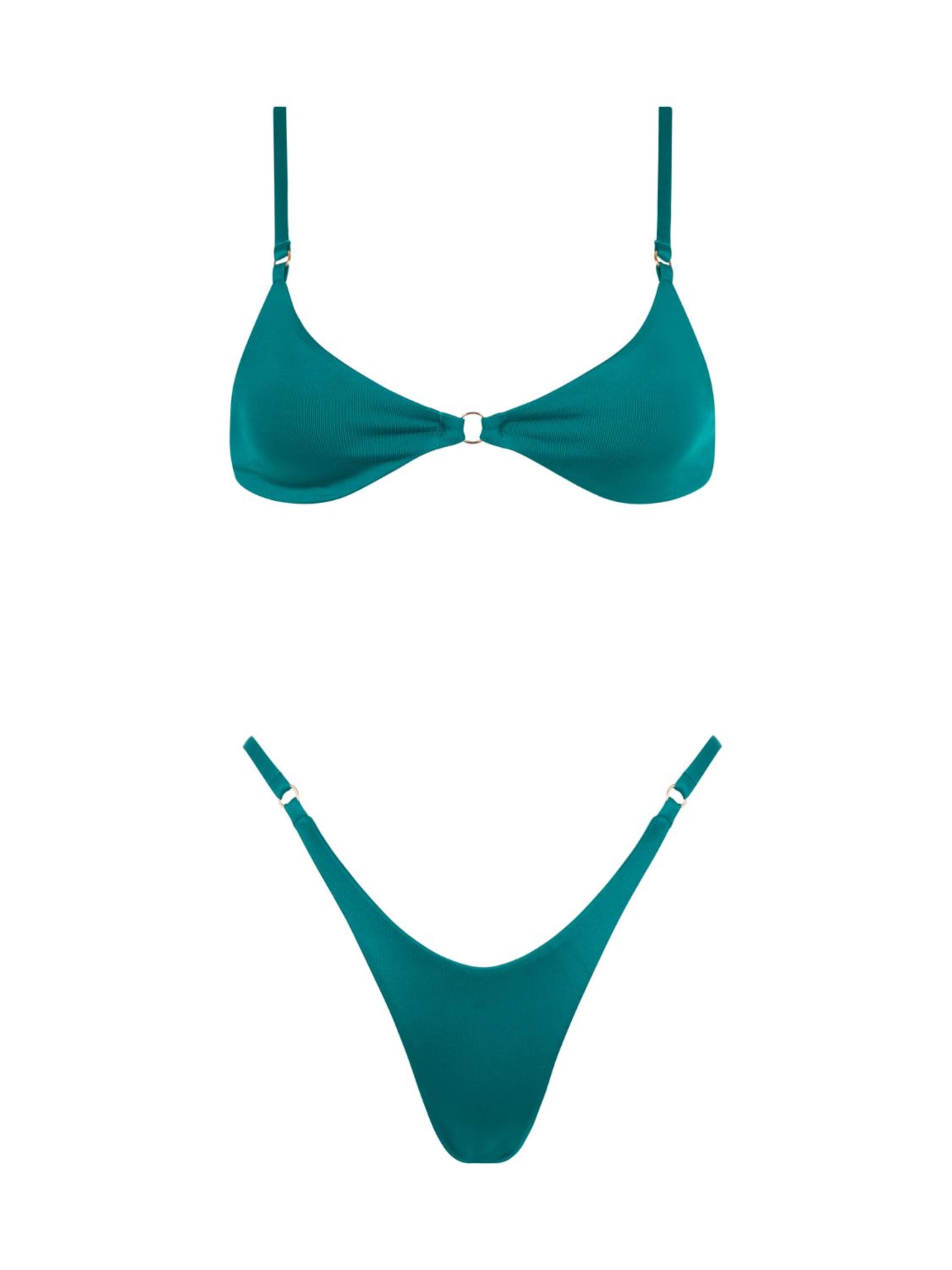 Acuarela Brand Triangel Bikini 'Bold'‌‌‌ in Blau: Vorderseite