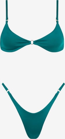 Bikini 'Bold' Acuarela Brand en bleu : devant