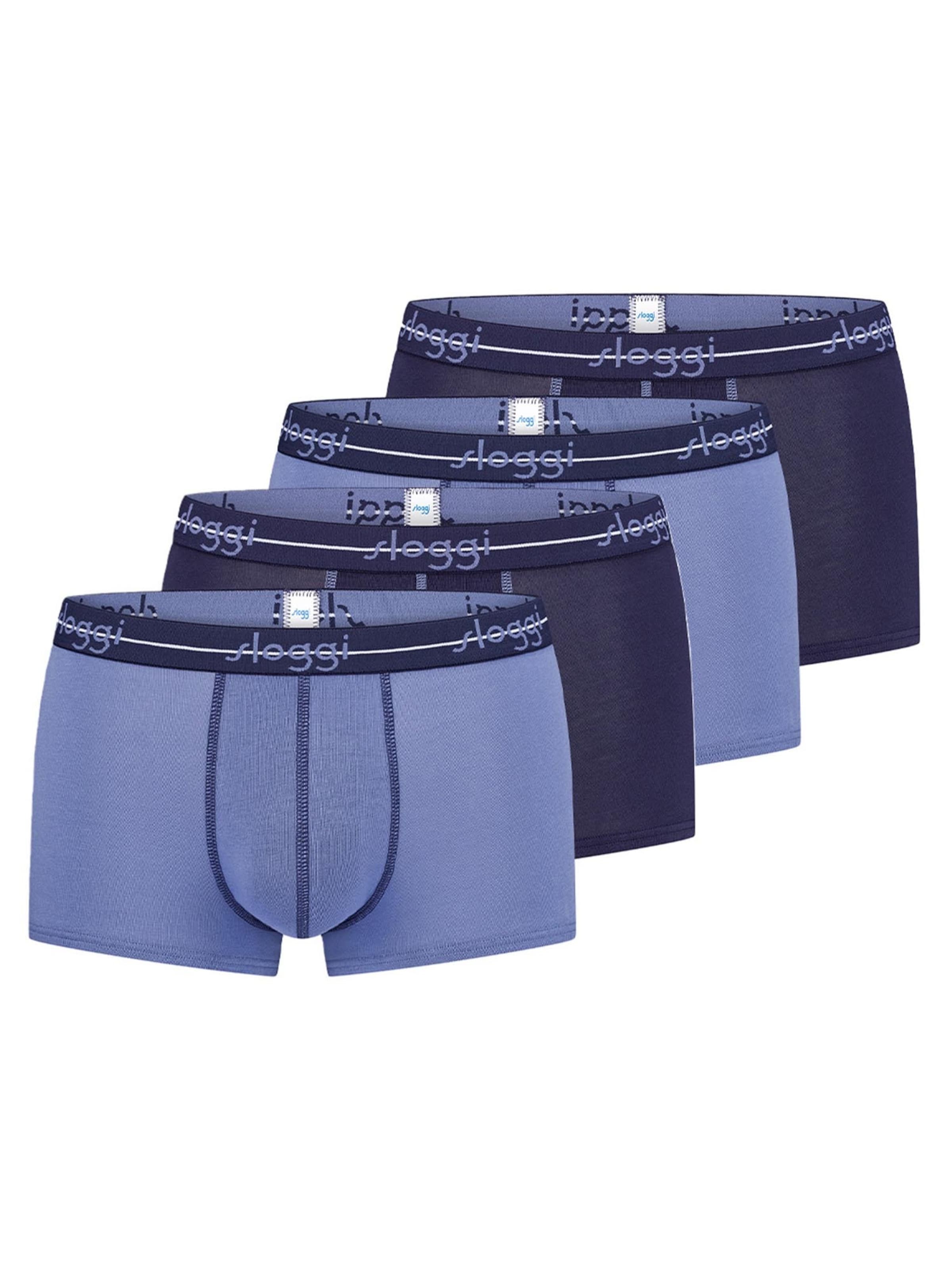 SLOGGI Boxer shorts 'men Start' in Blue: front