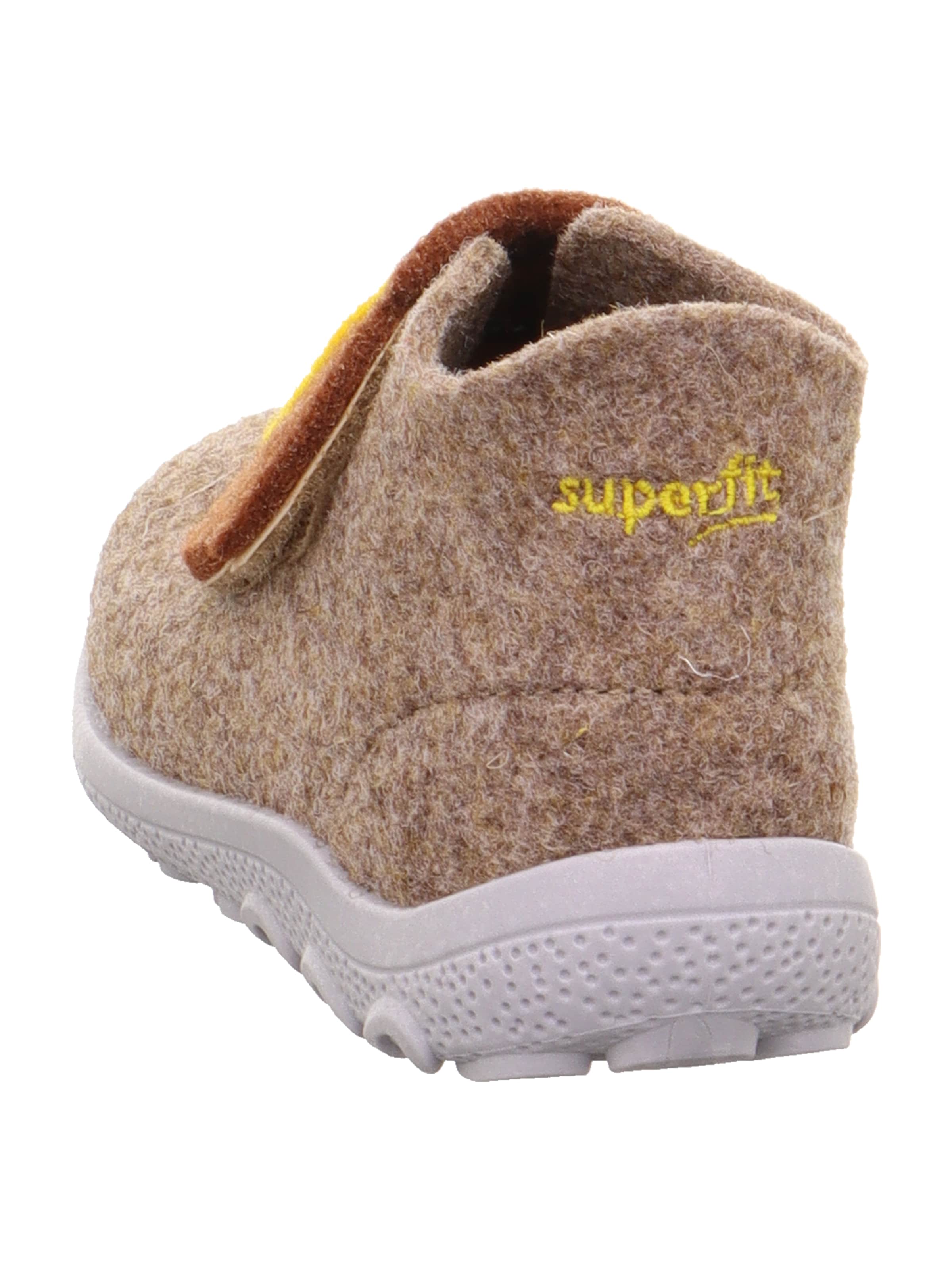 SUPERFIT Hausschuh 'Happy Octi' in Beige