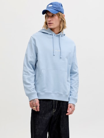 JACK & JONES Суичър 'JORNorrebro' в синьо: отпред