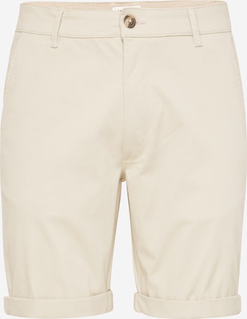 !Solid Regular Chino Pants 'Rockcliffe' in Beige: front