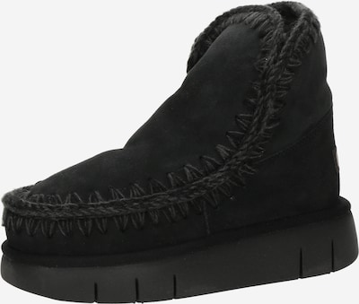 Botine 'Eskimo 18' MOU pe negru, Vizualizare produs