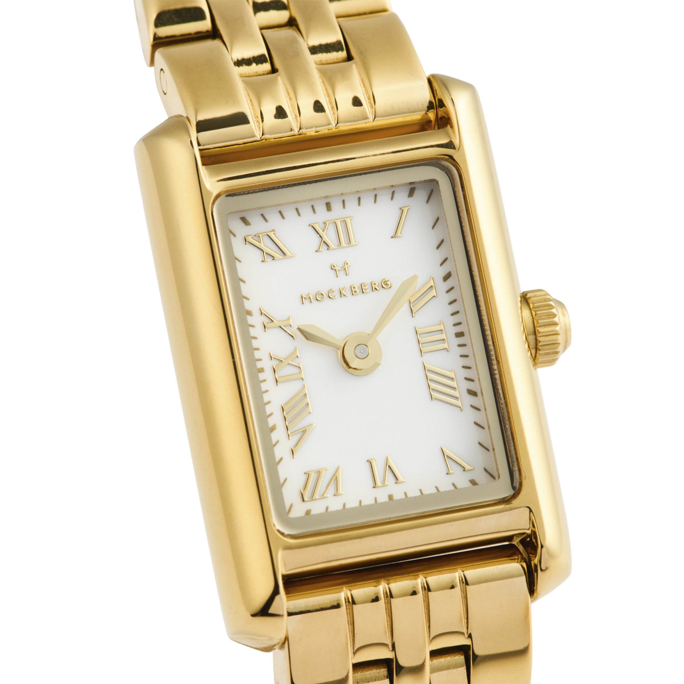 Mockberg Analog Watch in Gold