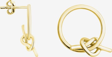 Sofia Milani Ohrringe 'Heart' in Gold: Vorderseite